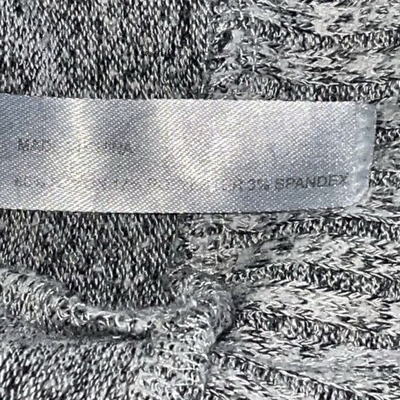 Soma Women's Knit Hooded Cardigan Size S/M, Black, White,‎ and Gray - Picture 5 of 9